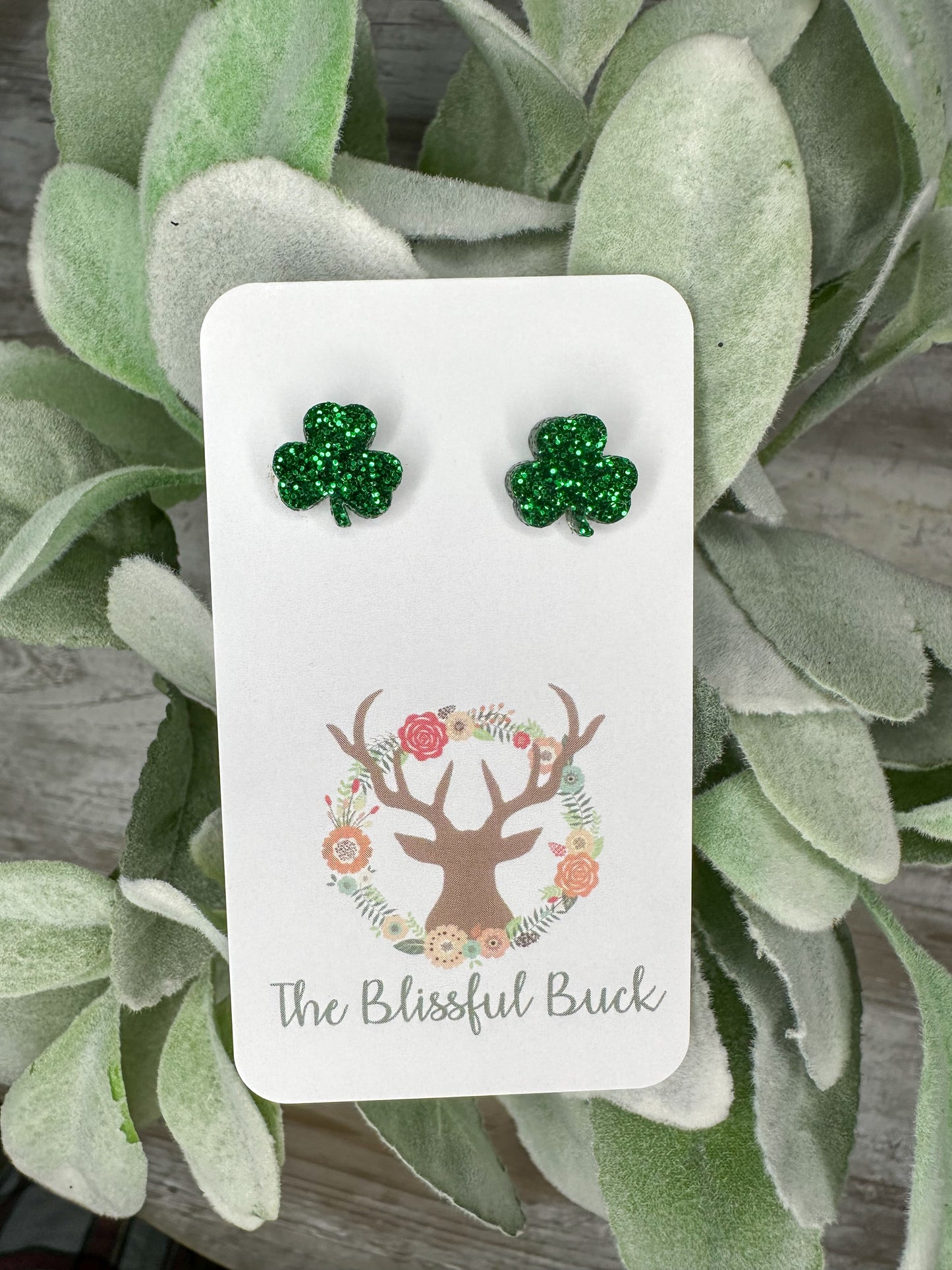 Shamrock Studs