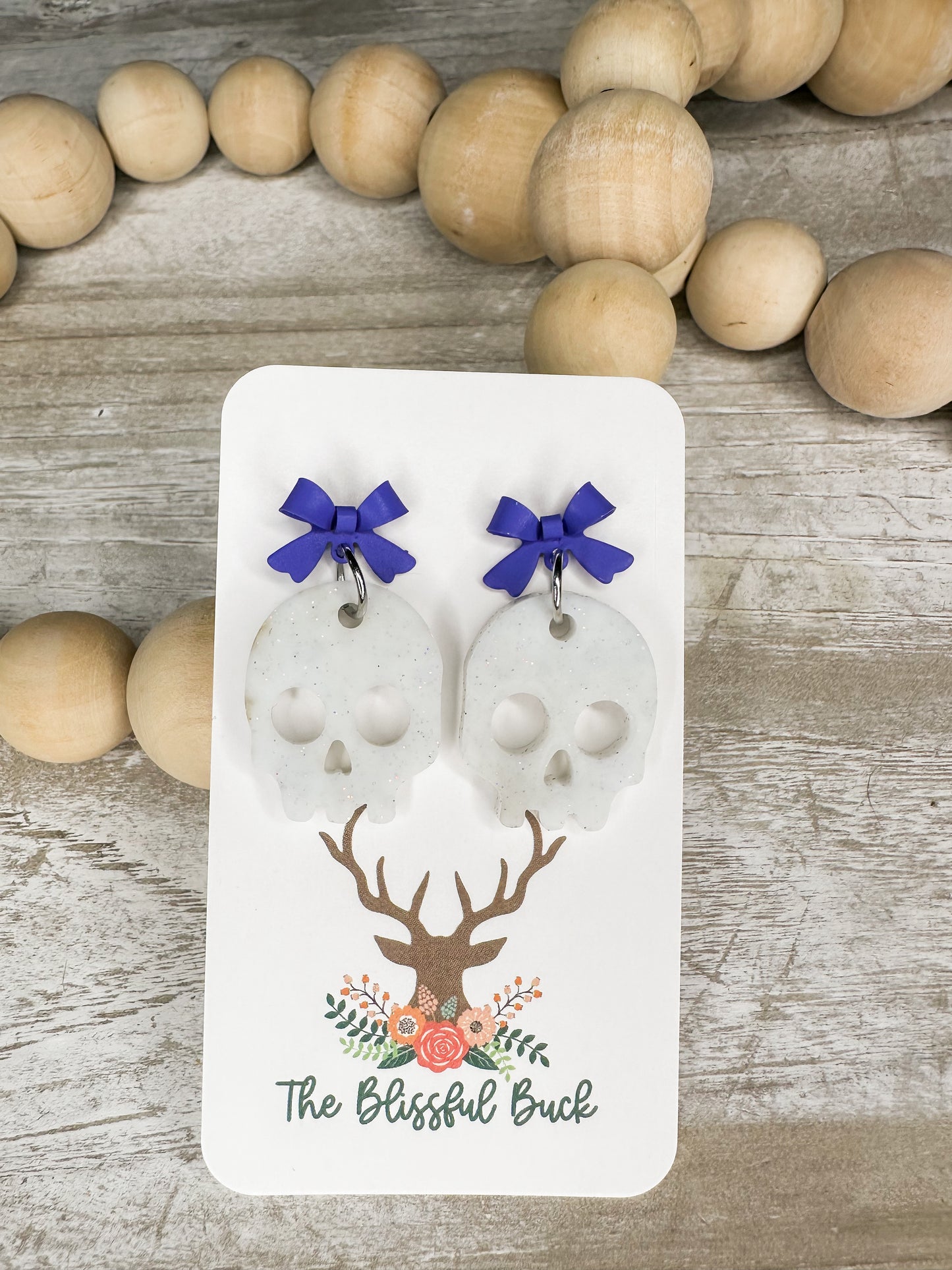 Dangle Skulls with Bows