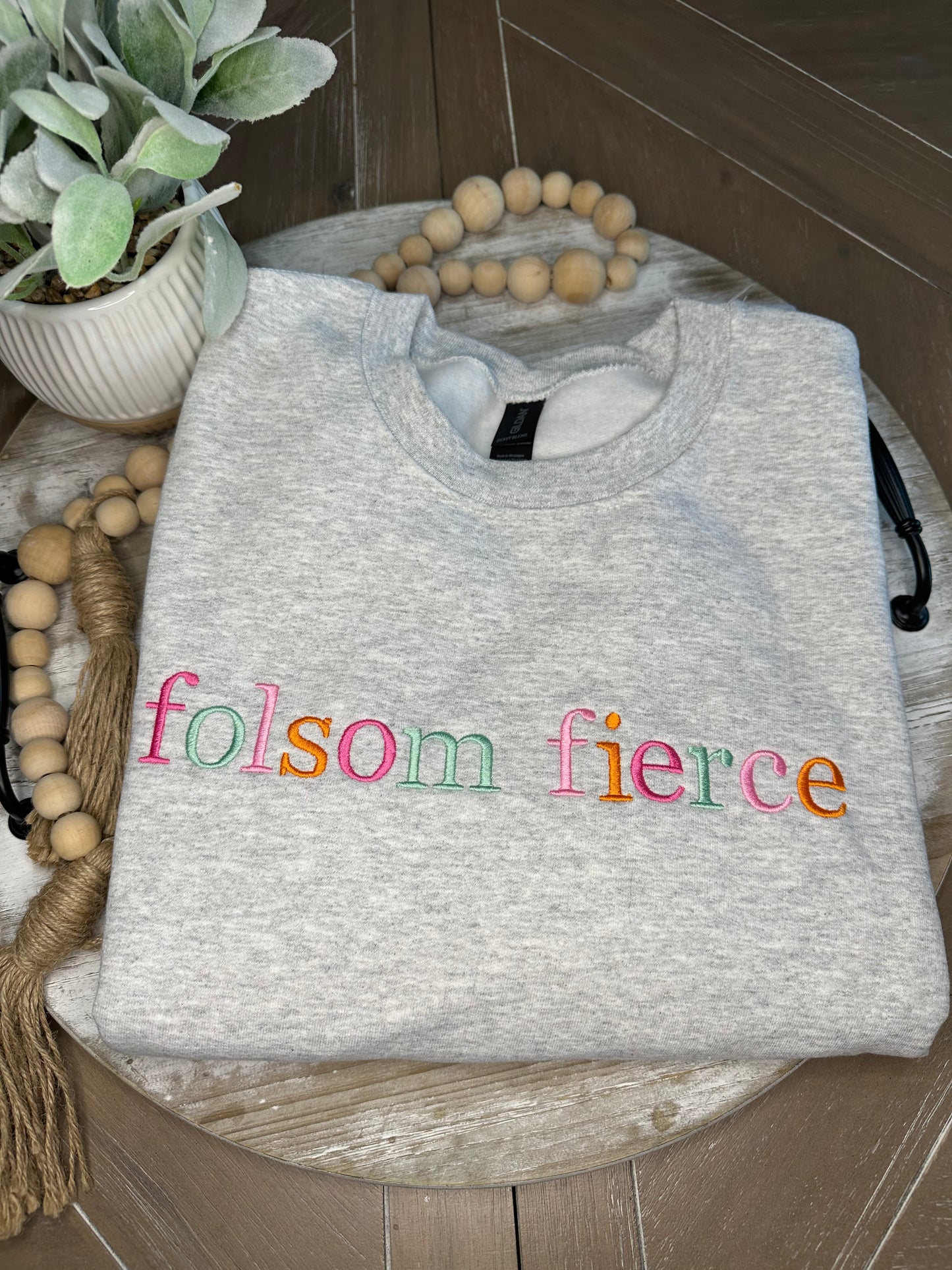 Embroidered Sweatshirt