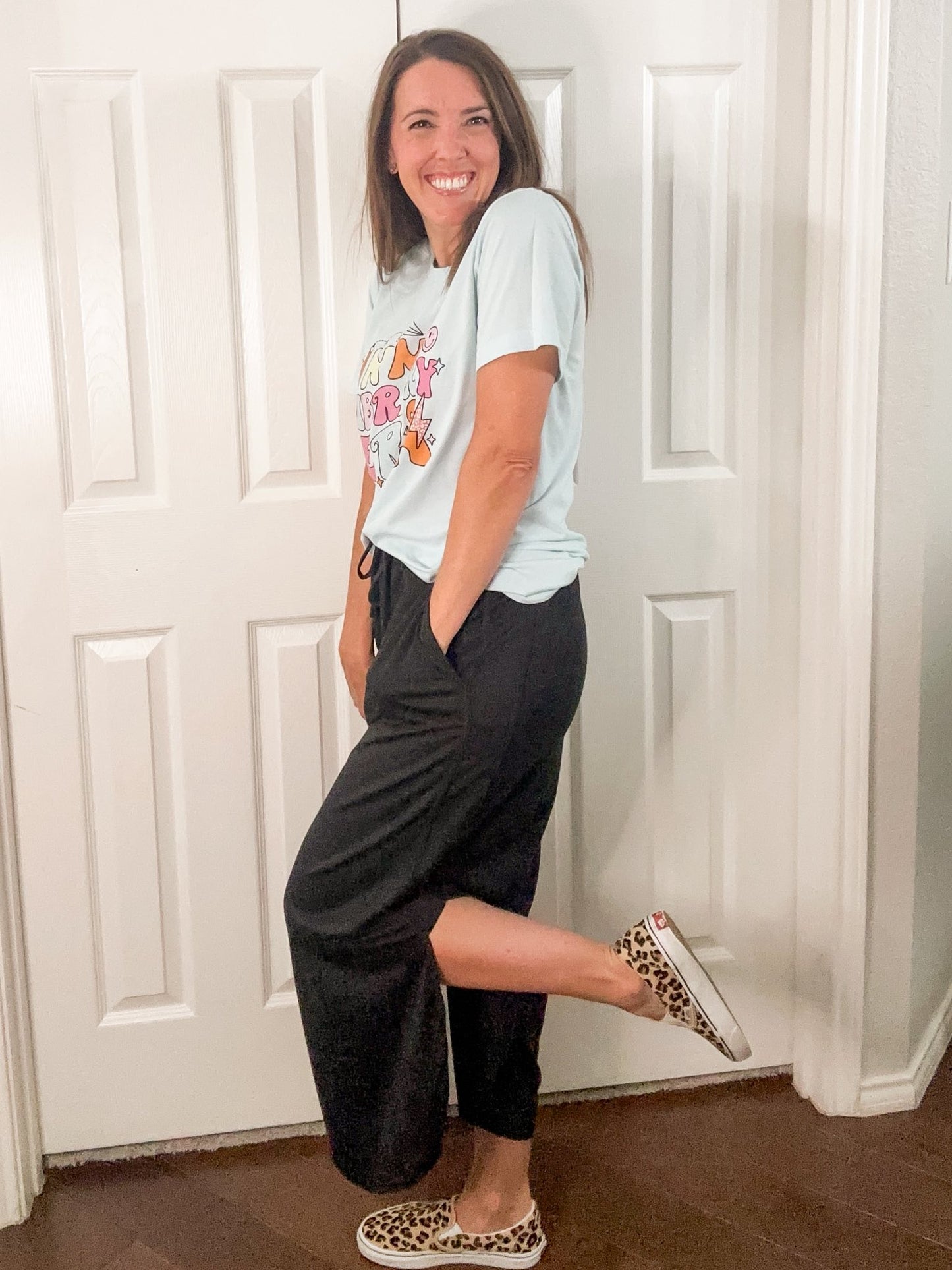 So Comfy Black Drawstring Maxi Skirt