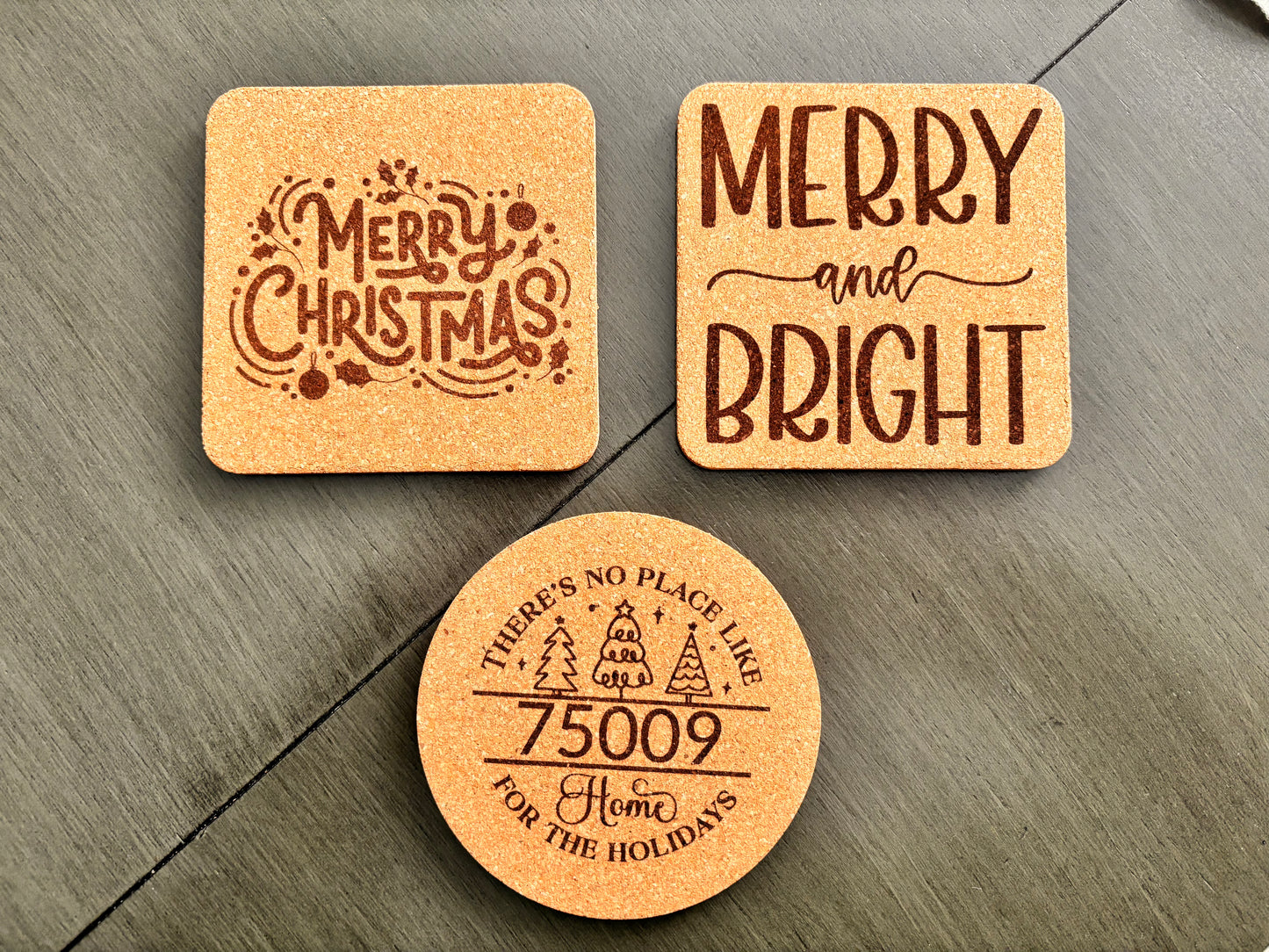 Custom / Personalized Cork Coasters