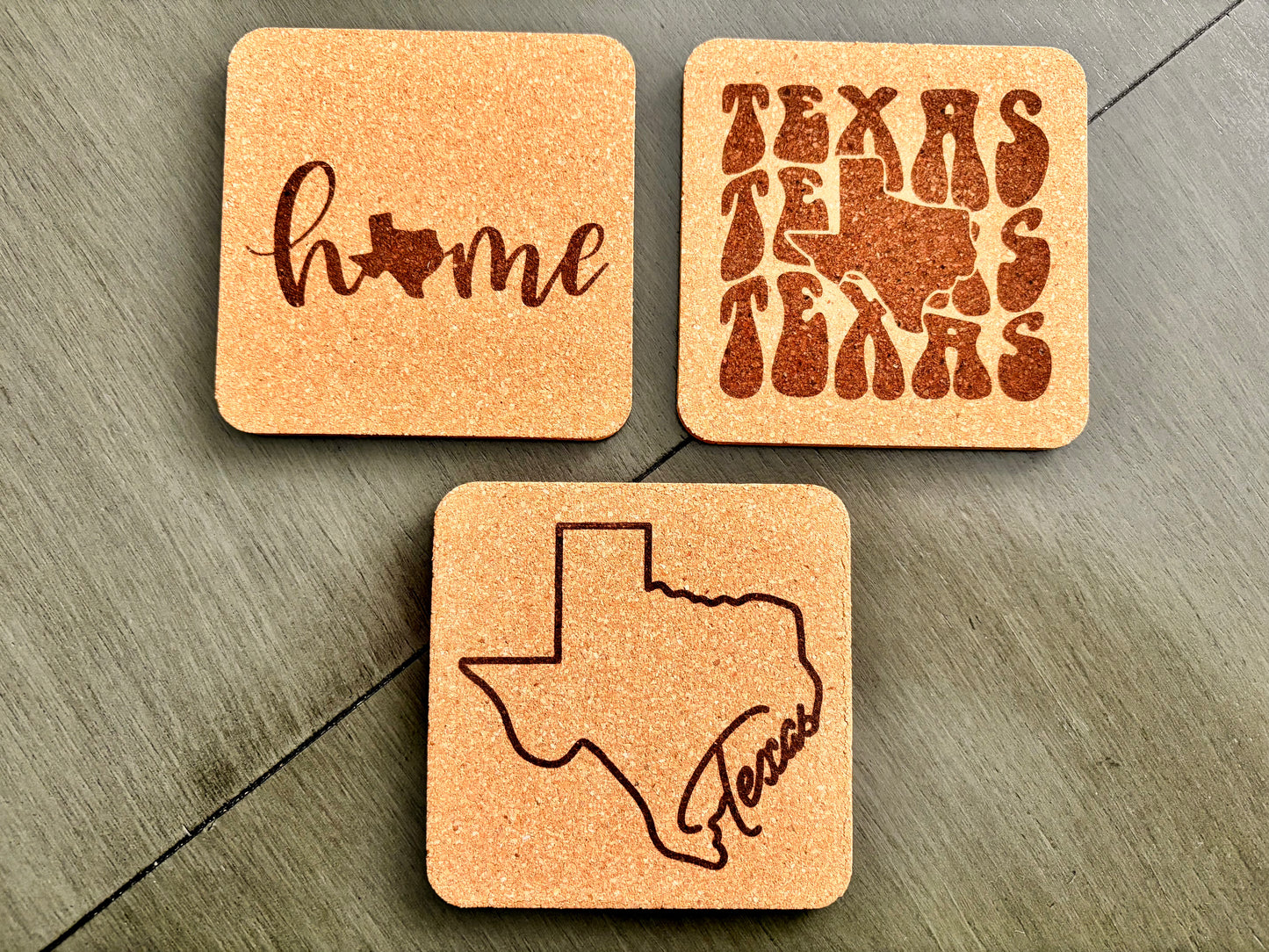 Custom / Personalized Cork Coasters