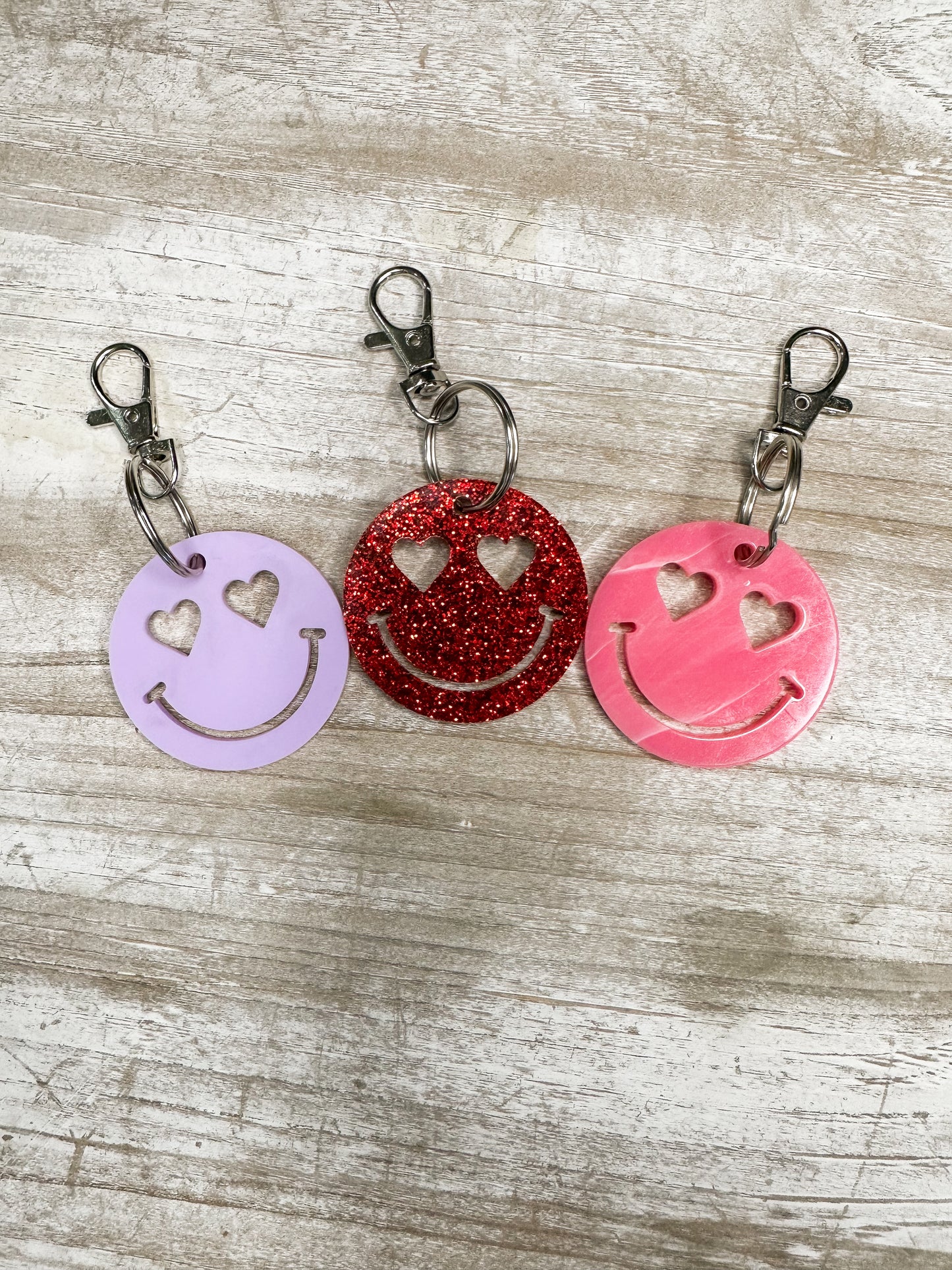 Heart Eyes Keychain / Bag Tag