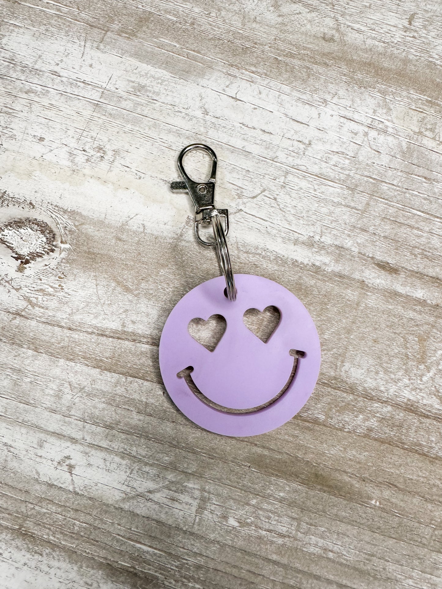 Heart Eyes Keychain / Bag Tag