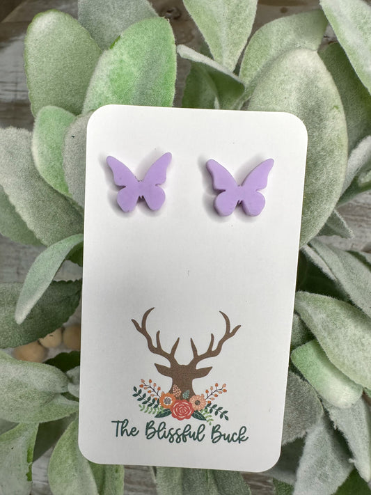 Butterfly Stud Earrings