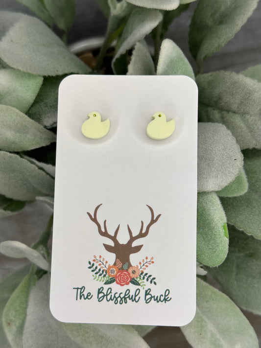 Chick Peep Stud Earrings