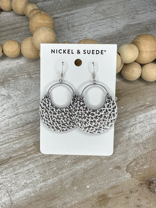 Hammered Silver Ninas