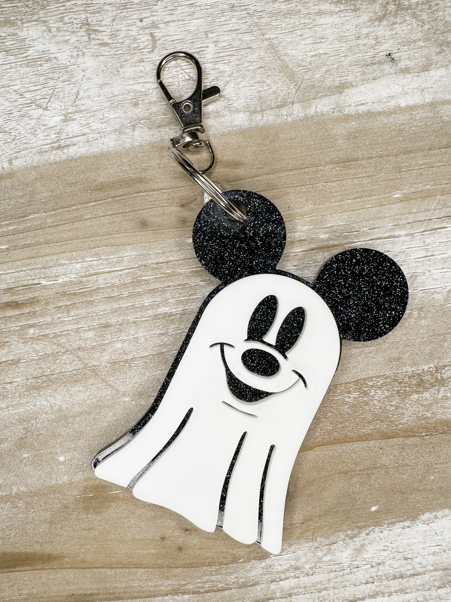 Spooky Mouse Bag Tag