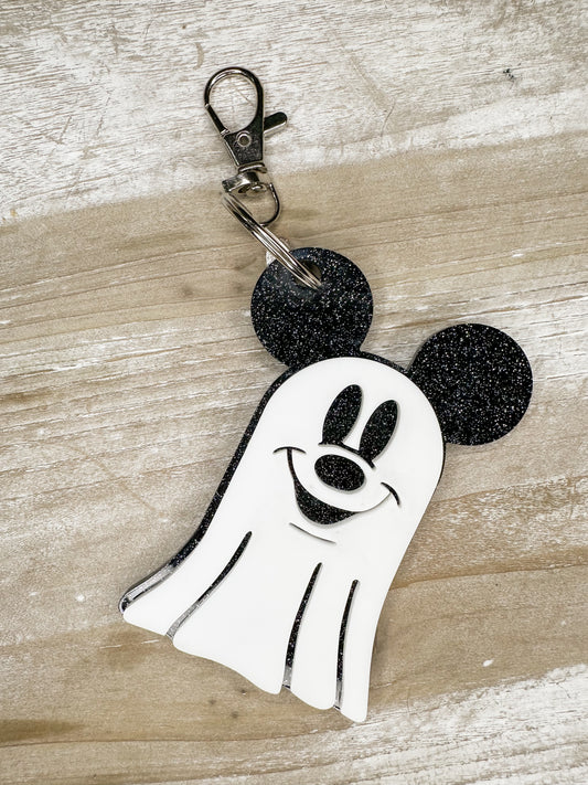 Spooky Mouse Bag Tag
