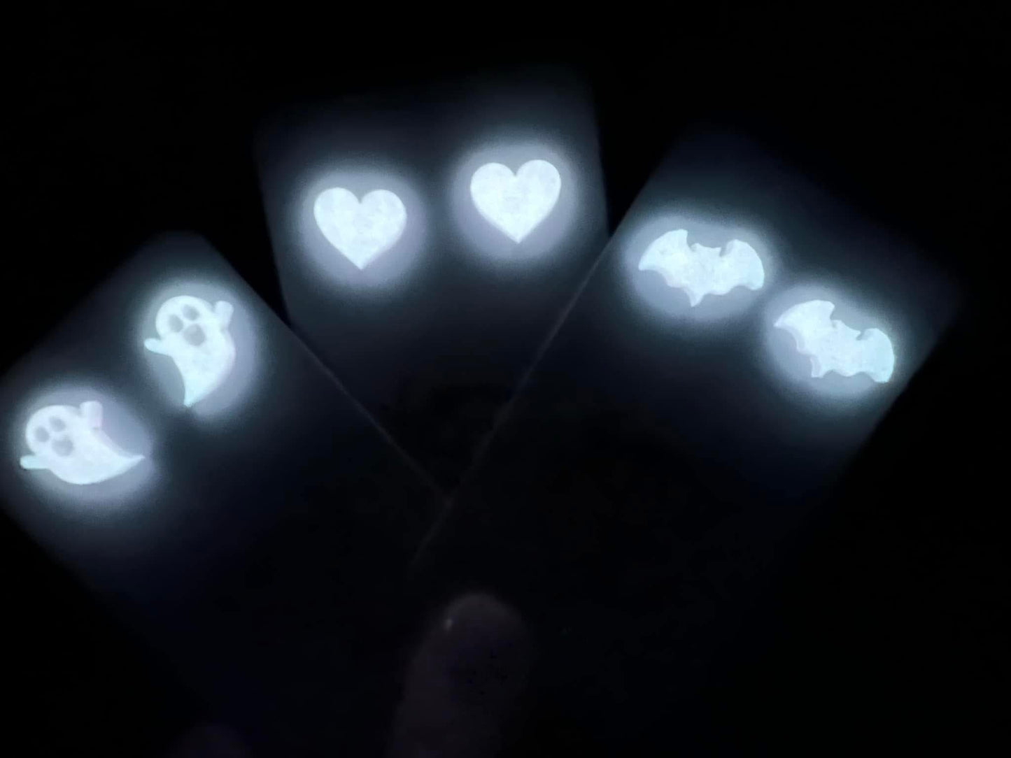 Glow in the Dark Stud Earrings