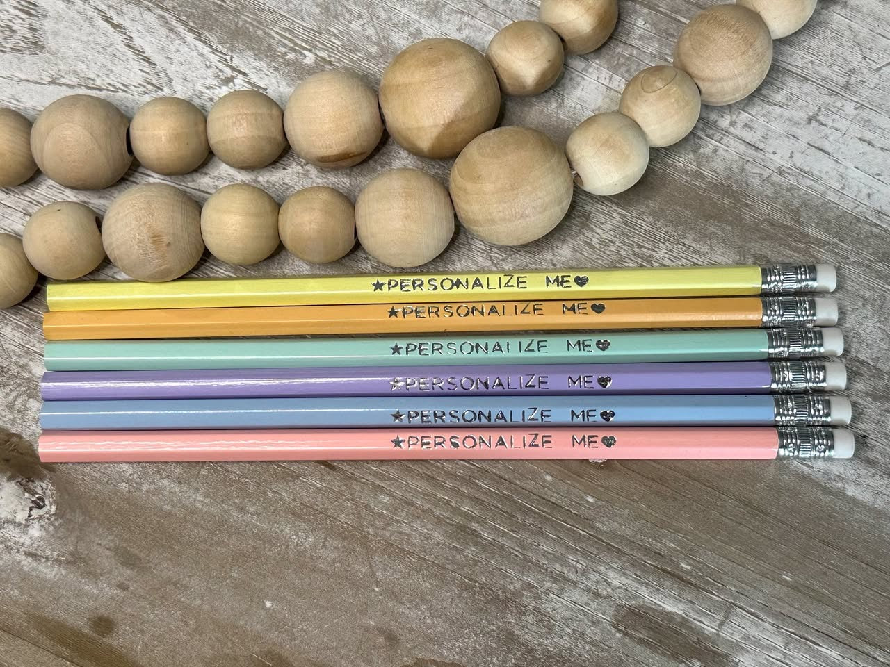 Personalized Pencils